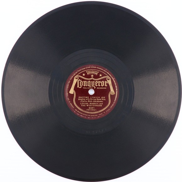 Louise Massey & The Westerners, I Only Want A Buddy/Ragtime Cowboy 78 rpm Record - Picture 5 of 6